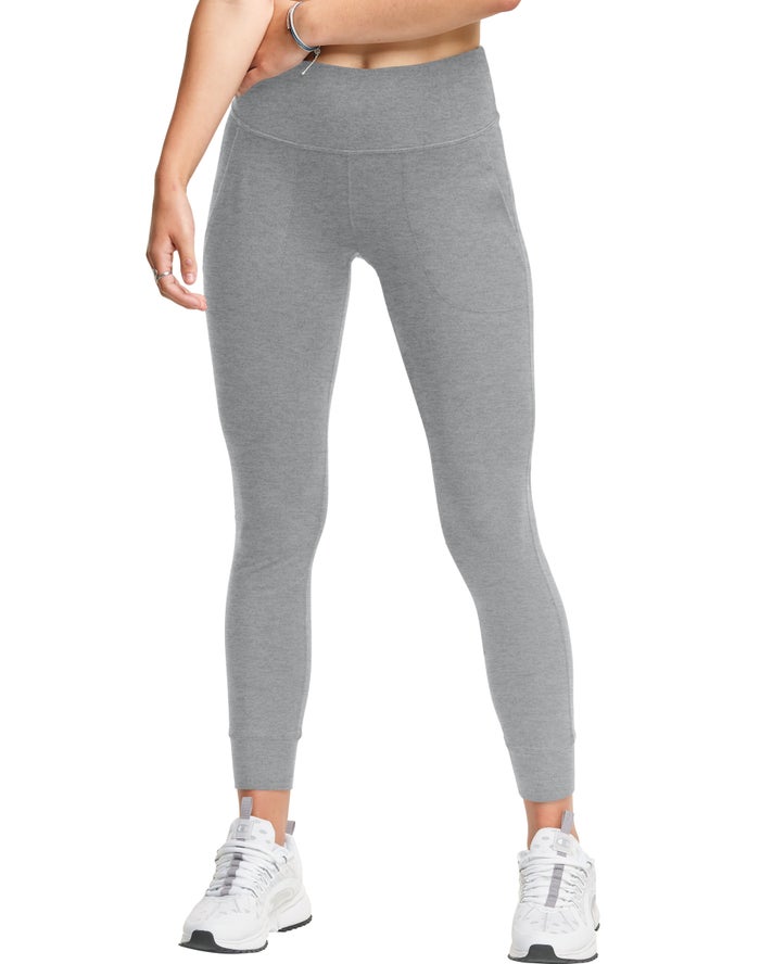 Champion Dame Leggings Grå - Authentic - Danmark KEN-638945